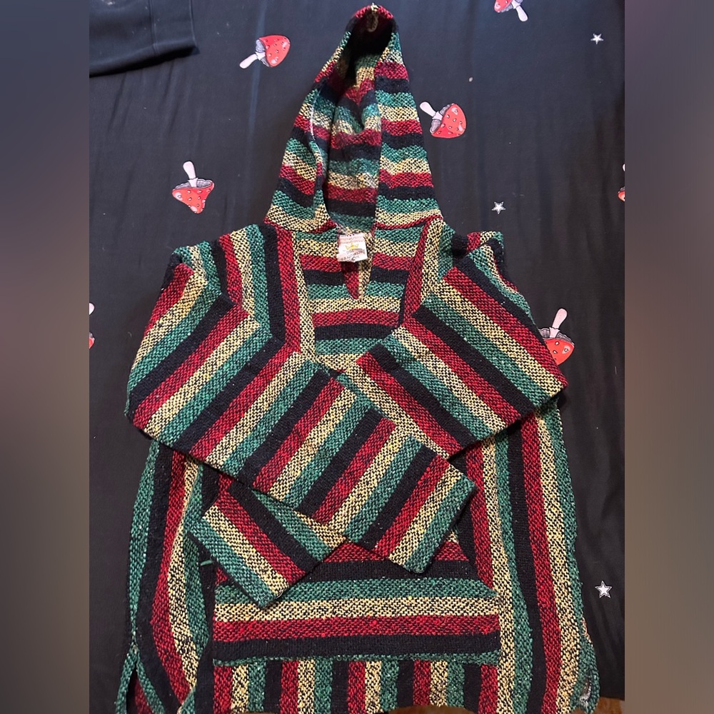 SIZE S RASTA DRUG RUG (BAJA JACKET)